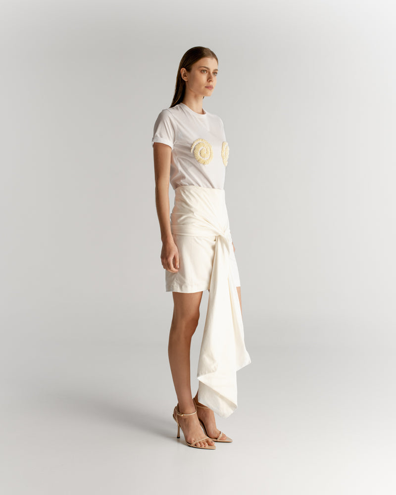 CAMISETA SPIRALE BLANCA