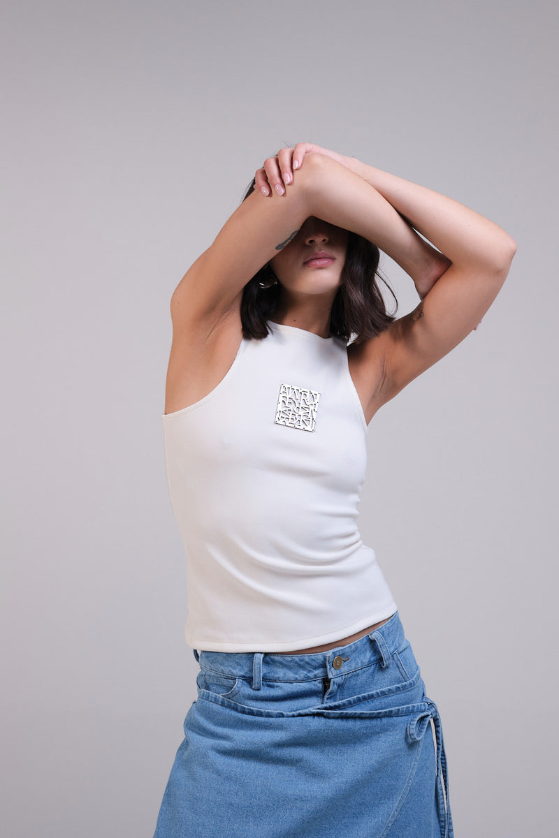 TANK TOP BARI BLANCA
