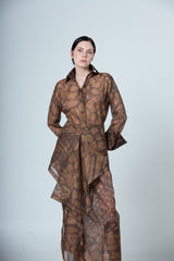 CAMISA MURA CAFÉ